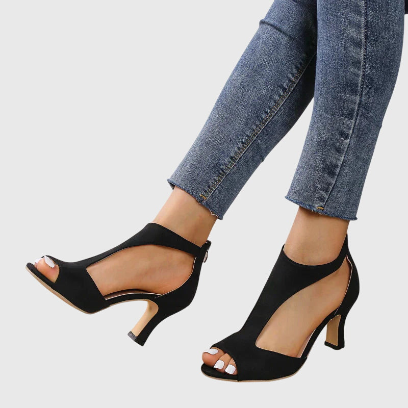 Mulheres Saltos Ortopédicos Stretch Estável