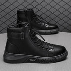 Botas de Pele para Homem | Preto