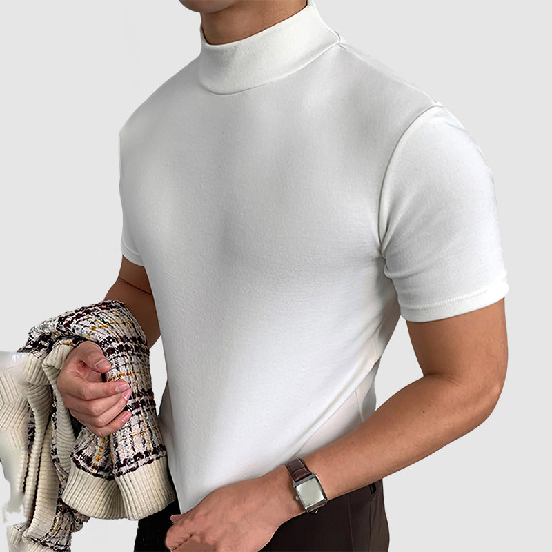 Homem Camisola Gola Alta Casual
