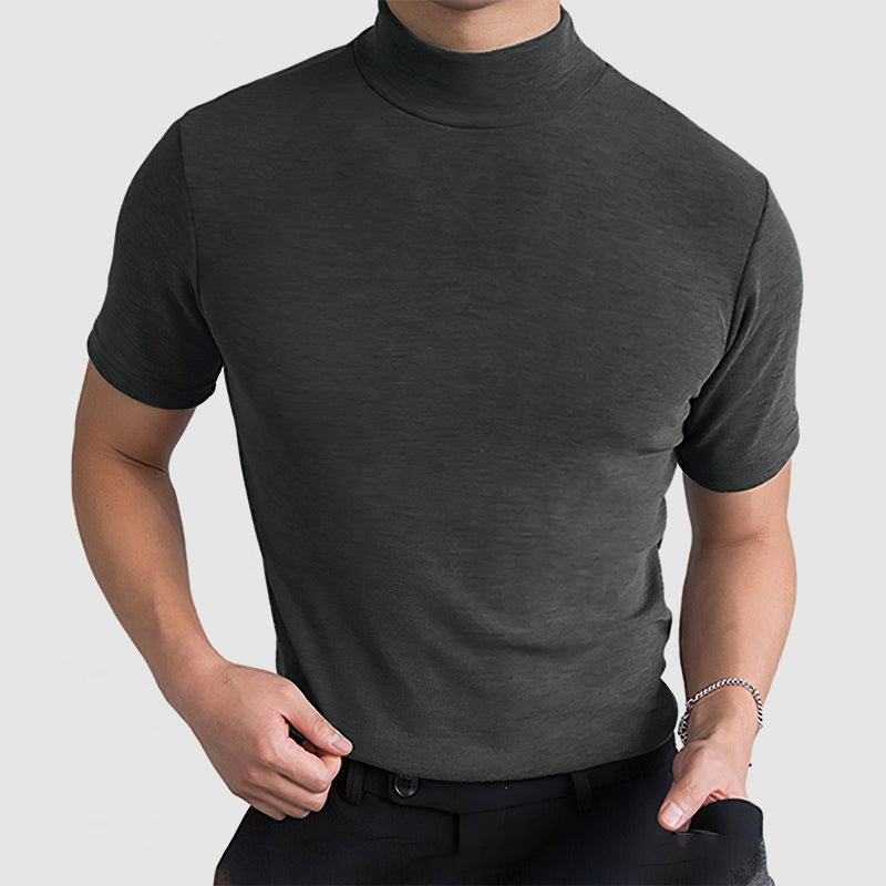 Homem Camisola Gola Alta Casual