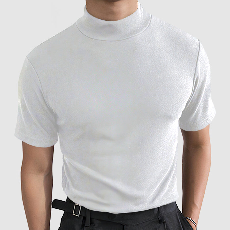 Homem Camisola Gola Alta Casual