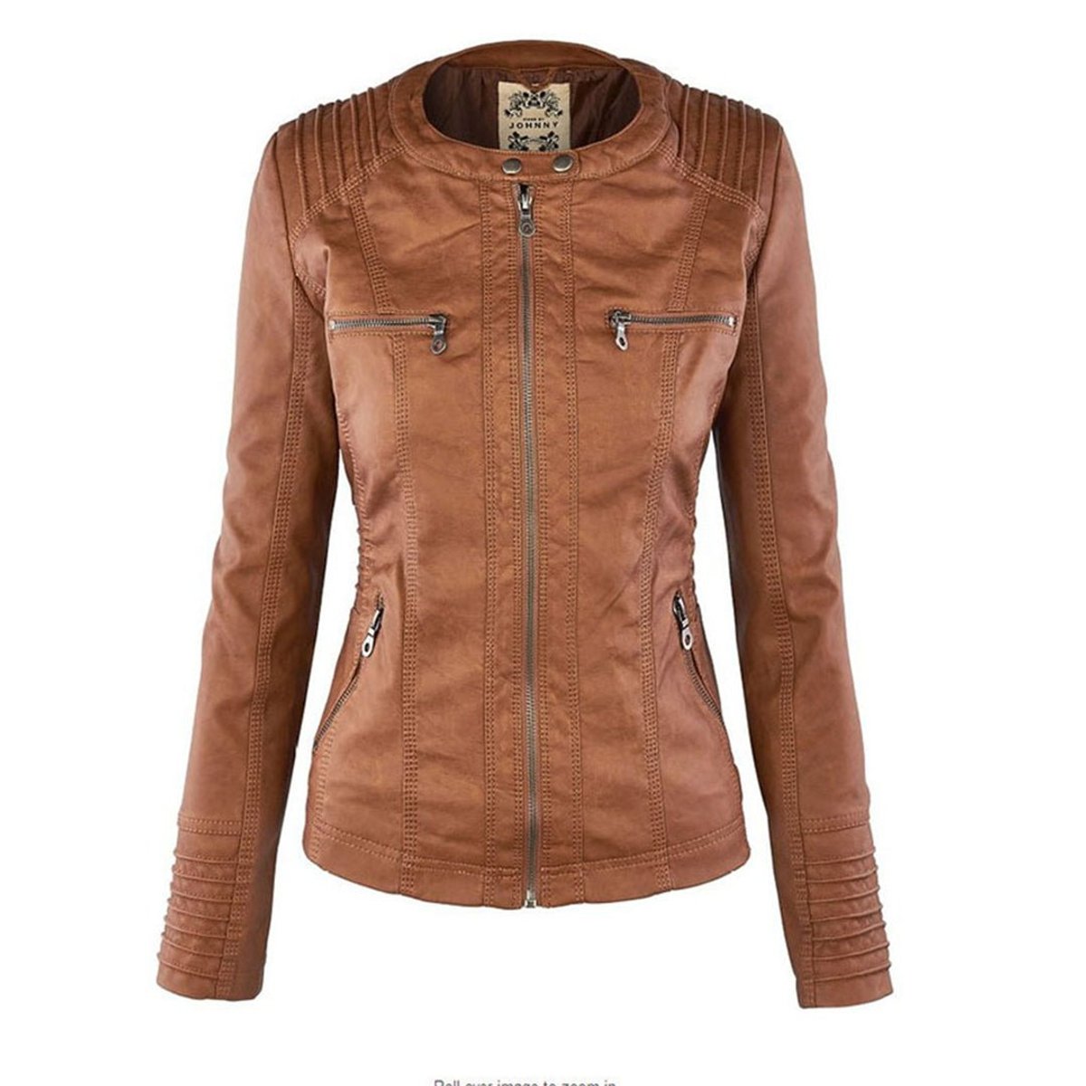 Faye | Mulher Jaqueta com Capuz e Zíper Slim Fit