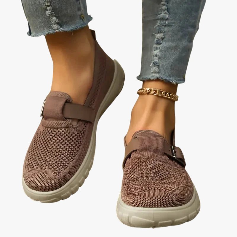 Greta | Sapatilhas Femininas Ortopédicas Respiráveis com Velcro