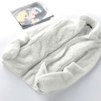 Sorrel | Mulheres Fleece Oversized Jaqueta Gola Alta com Zíper