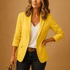 Vera | Blazer Feminino Manga Longa Regular Fit