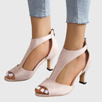 Mulheres Saltos Ortopédicos Stretch Estável