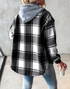 Mulher Hoodie Estampado Bolso Canguru