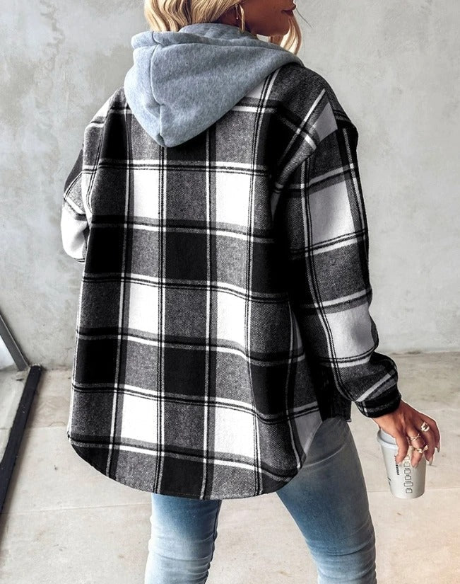 Mulher Hoodie Estampado Bolso Canguru