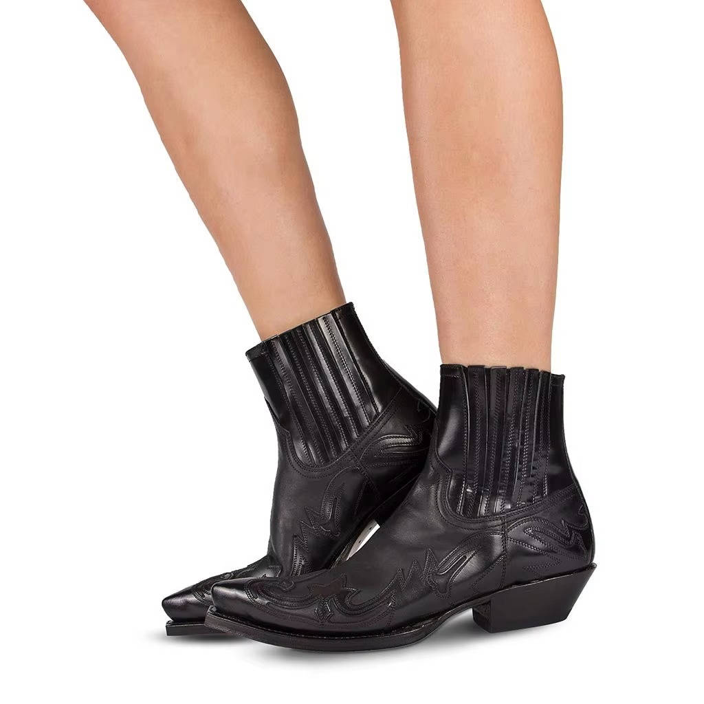 Botas de Pele Country Cano Curto Mulher