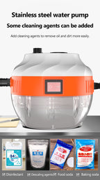 Zara | Limpador a Vapor de Alta Pressão 2800W | Cozinha, Carro e Superfícies | Sem Químicos