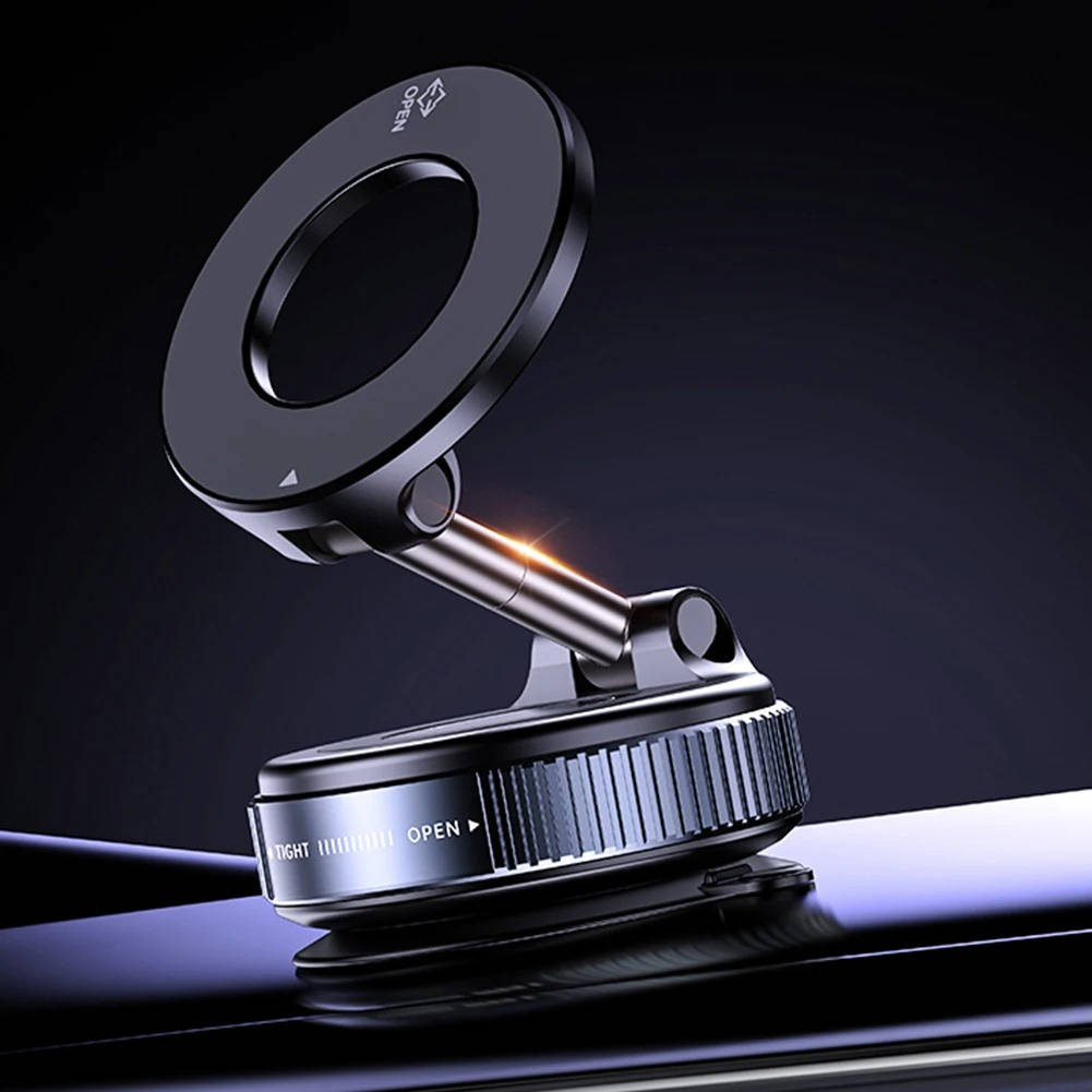 Ottoline | Suporte Magnético para Telemóvel | 360° Ajustável, Ventosa | Para Carro e Casa