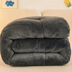 Freya | Edredom Plush Extra Grosso Antistático Outono Inverno