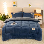 Freya | Edredom Plush Extra Grosso Antistático Outono Inverno