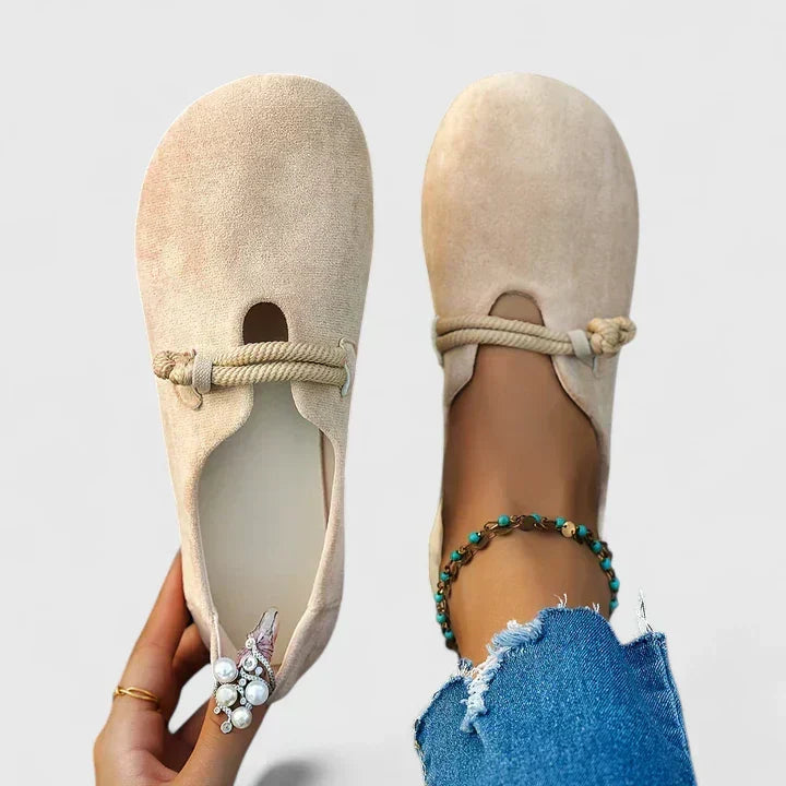 Vera | Mocassins Femininos Sem Atacadores Bico Redondo