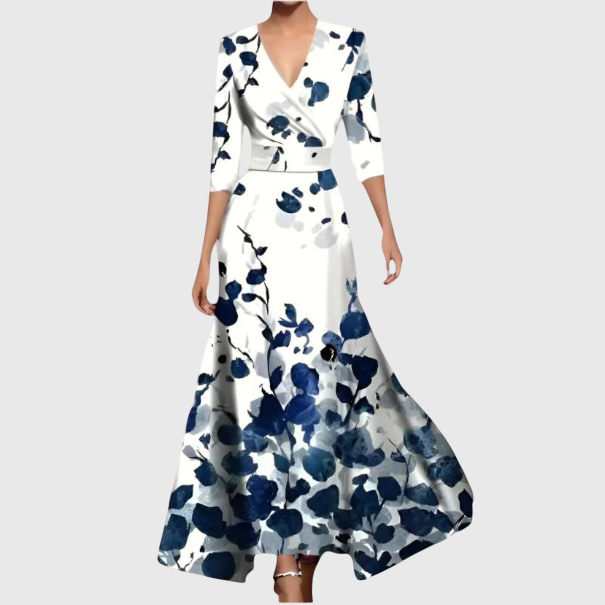 Amara | Vestido Feminino Manga Longa Alfaiataria