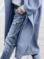 Luna | Casaco Longo Feminino Oversized Inverno