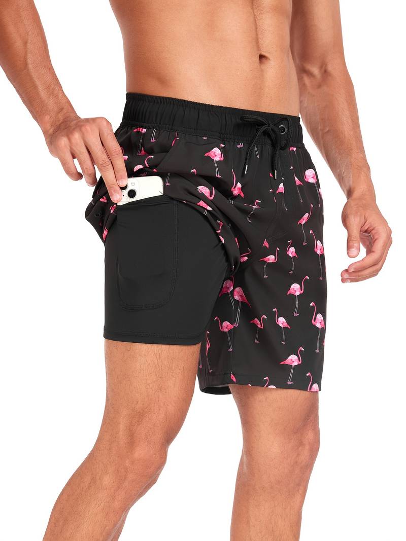 Marlow | Calções de Praia Masculinos Secagem Rápida