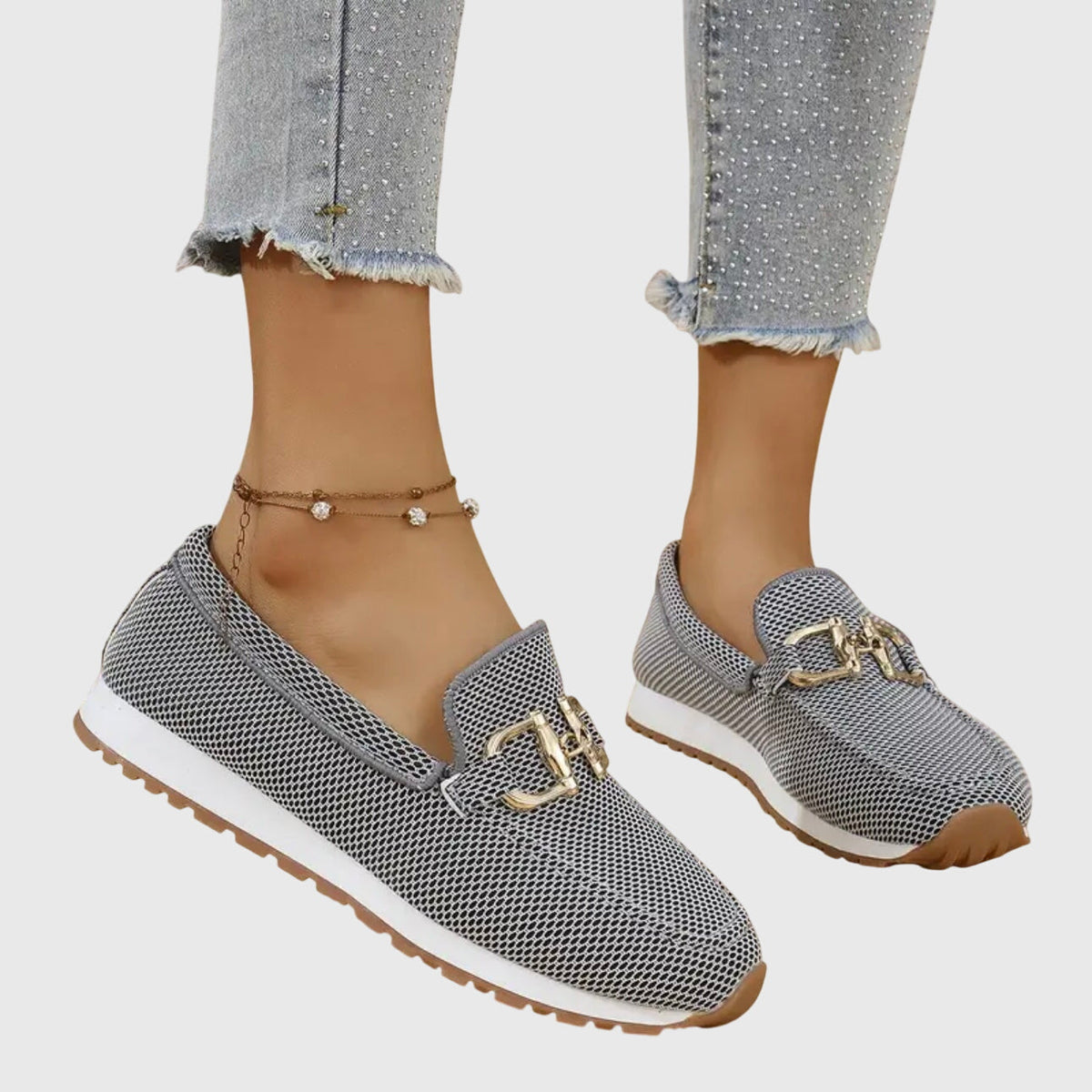 Vada | Mocassins Ortopédicos Femininos com Suporte Acolchoado
