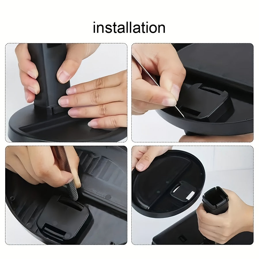 Anneke | Espelho de Maquiagem com LED | 16 LEDs, Brilho Ajustável, Touch Screen | USB e Pilhas