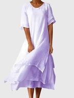 Jolie | Vestido Feminino Decote Aberto Corte Fluido