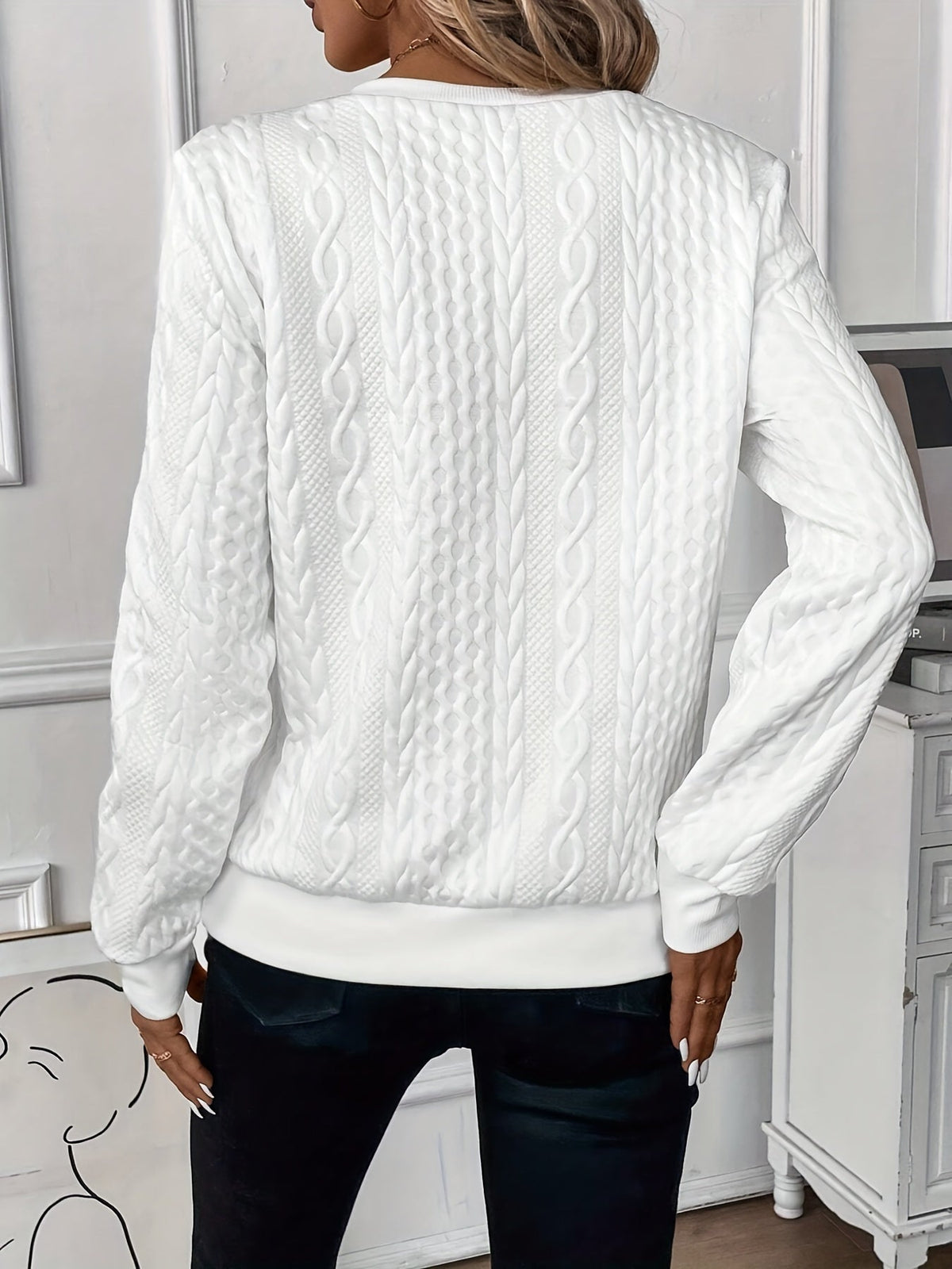 Orla | Camisola Feminina Malha Suave Conforto Diário