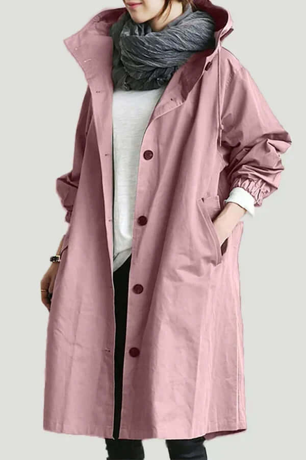 Mulheres Capa de Chuva Impermeável Leve