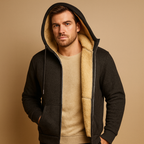 Talia | Homem Colete Fleece Fecho de Correr