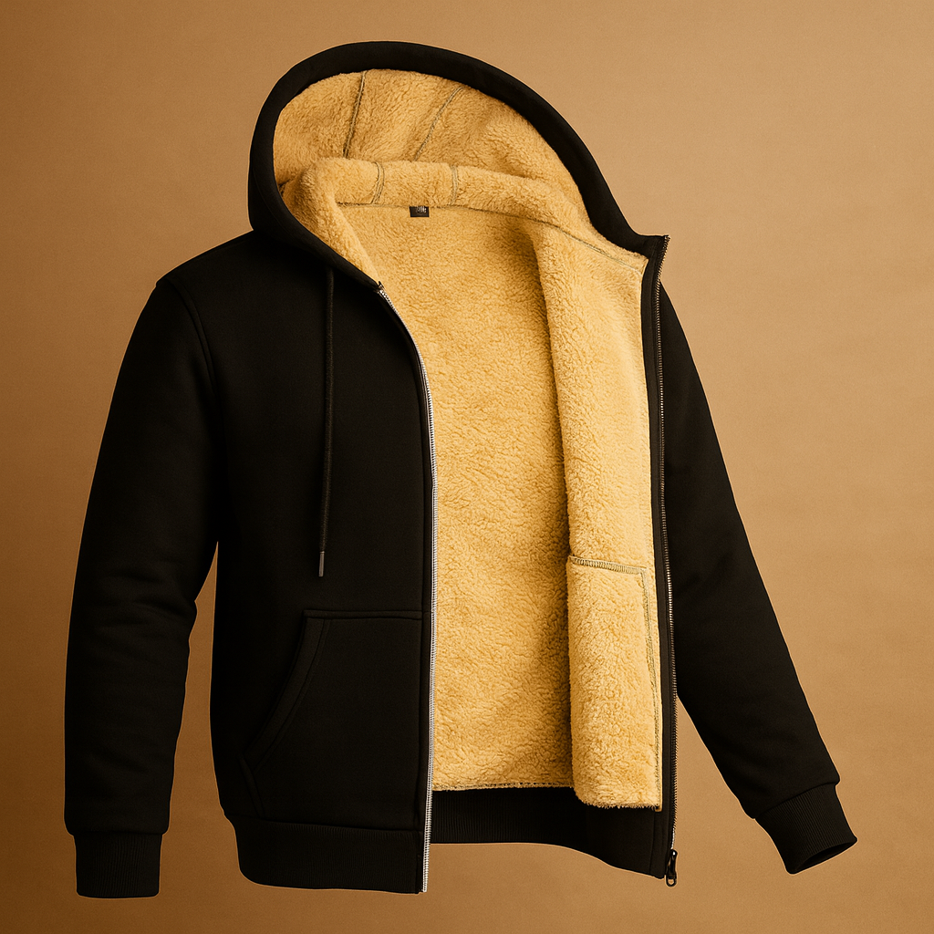 Talia | Homem Colete Fleece Fecho de Correr