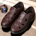 Lyra | Sandálias de Couro Masculinas Slip On