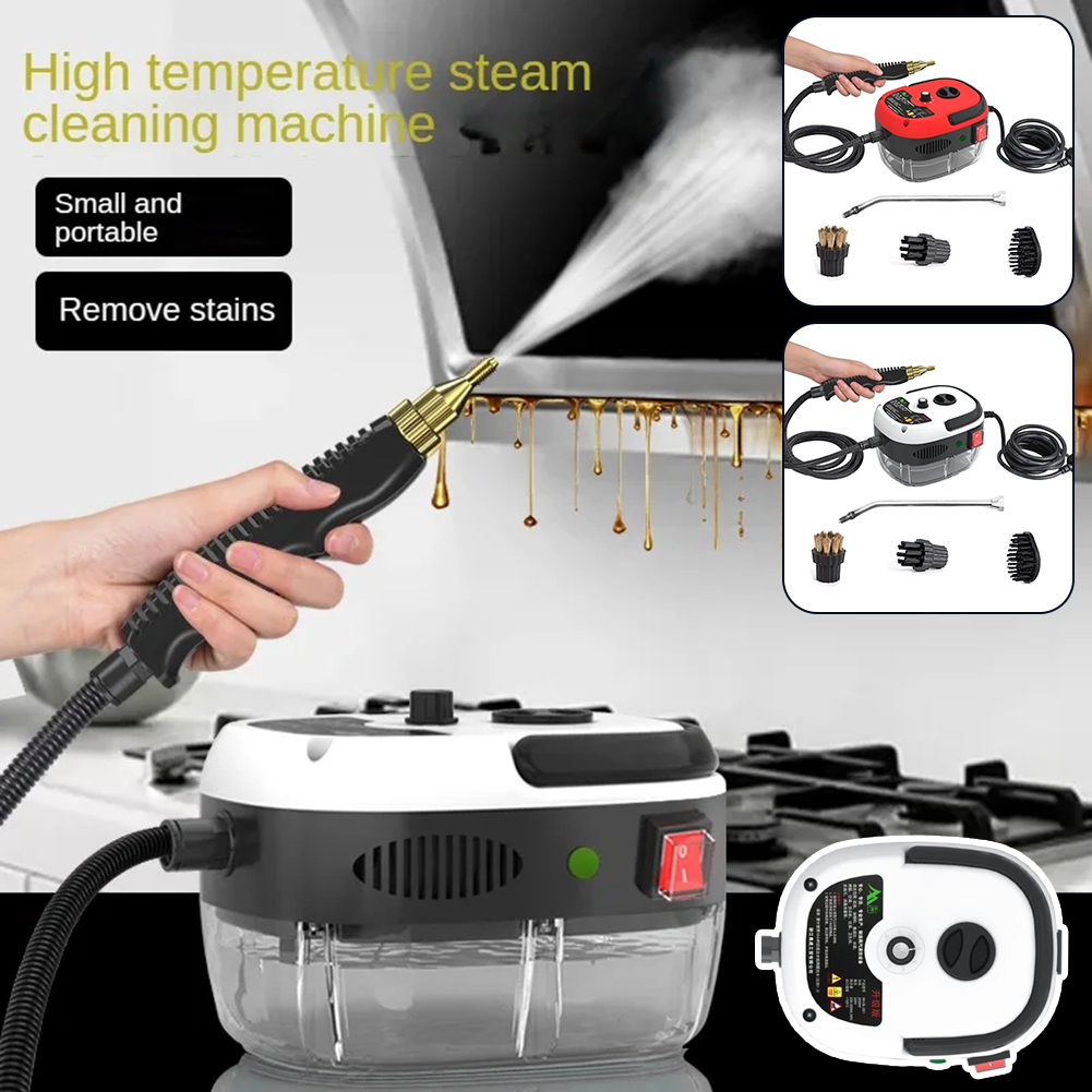 Limpador a Vapor de Alta Pressão 2500W | 6 Níveis, Cozinha e Casa | Aria
