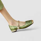 Thea | Sapatos Mary Jane Ortopédicos Salto Bloco Baixo
