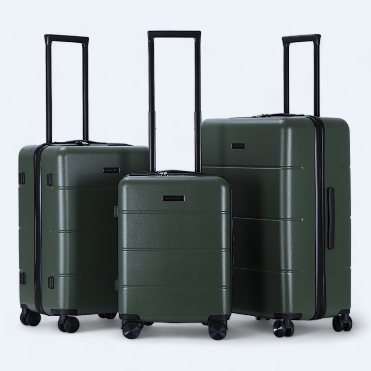 Clea | Conjunto de Malas Rígidas | 3 Peças, Hard Shell, 4 Rodas | Viagem S, M, L