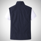 Wenna | Colete Masculino Utility Regular Fit com Bolsos
