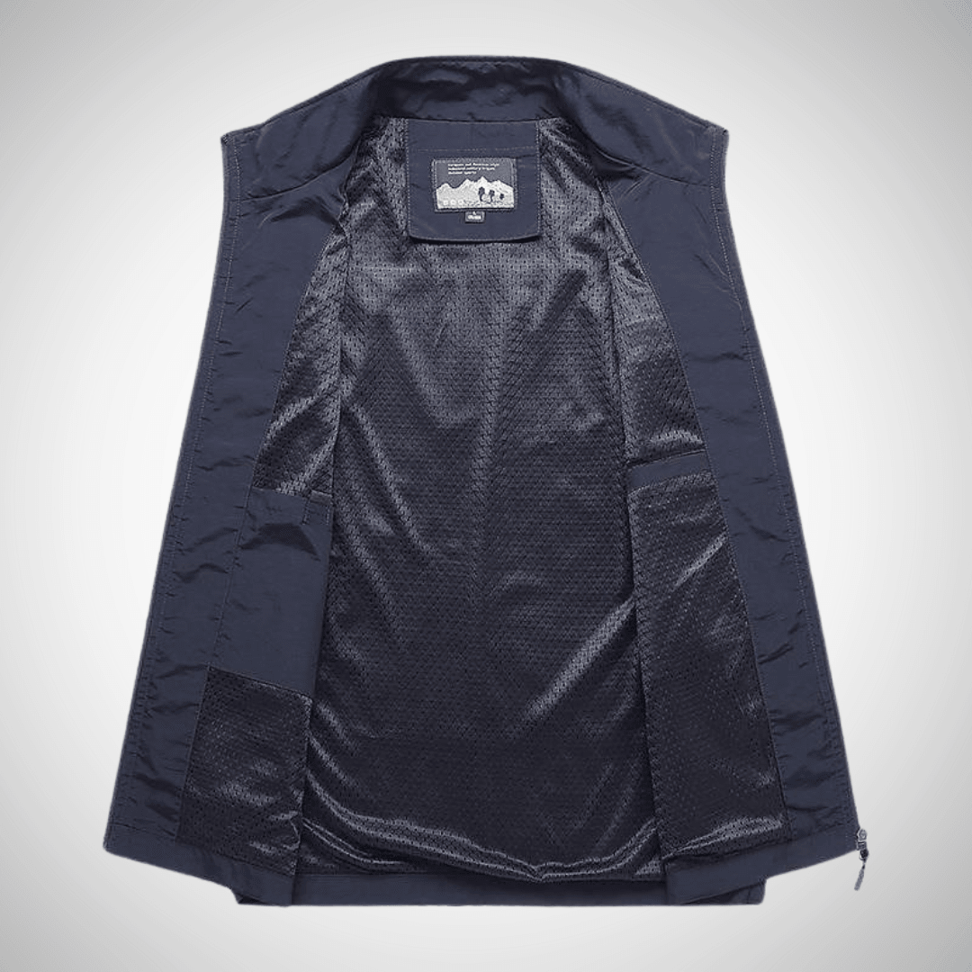 Wenna | Colete Masculino Utility Regular Fit com Bolsos