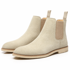 Botas Chelsea Masculinas | Camurça, Tornozelo Baixo | Elegantes