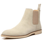 Botas Chelsea Masculinas | Camurça, Tornozelo Baixo | Elegantes