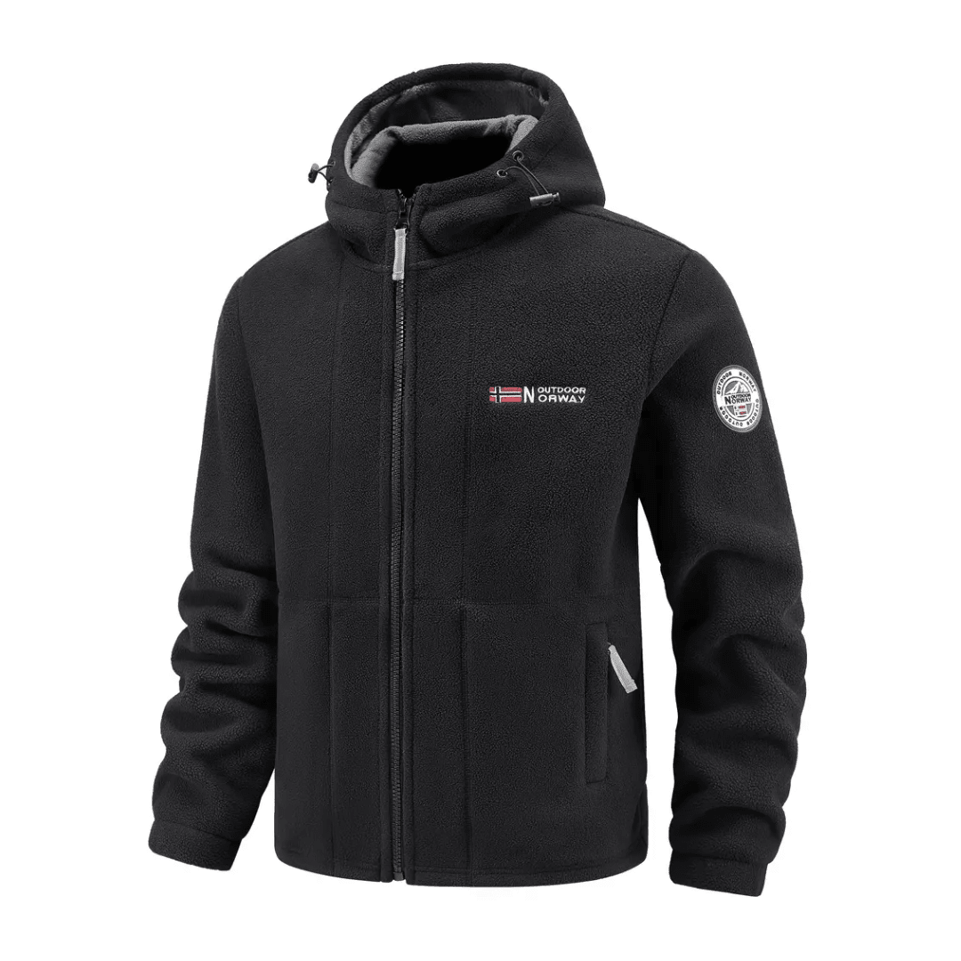 Vada | Casaco Fleece Masculino Corta-Vento Regular Fit