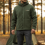 Vada | Casaco Fleece Masculino Corta-Vento Regular Fit