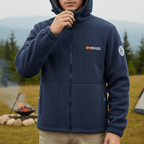 Vada | Casaco Fleece Masculino Corta-Vento Regular Fit