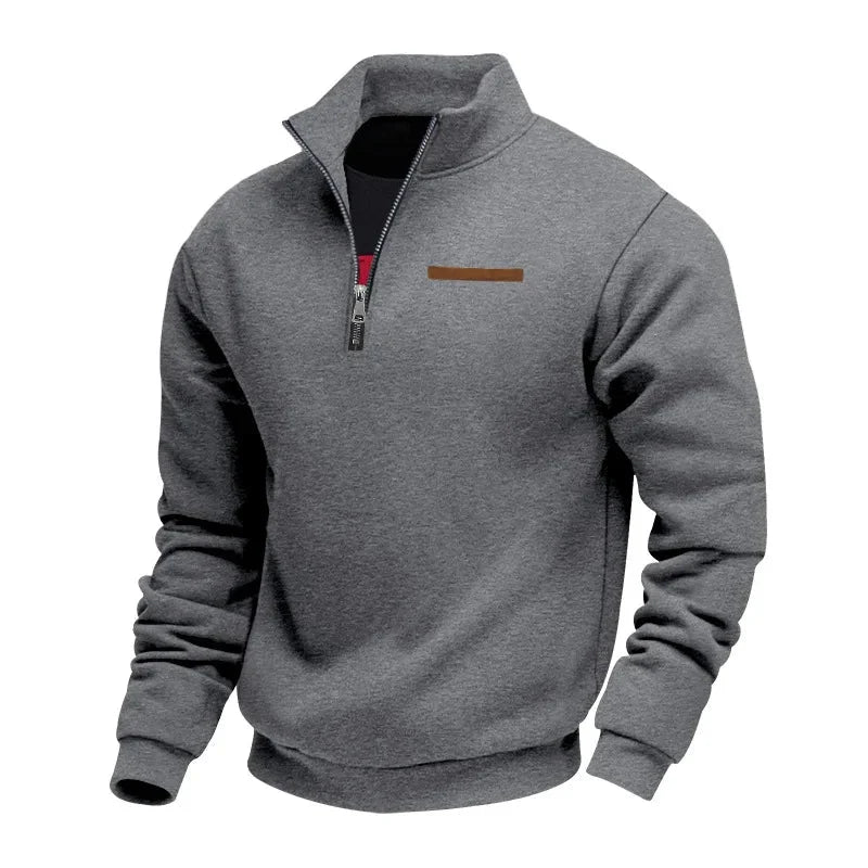 Lux | Homem Fleece Camisola Half-Zip Regular Fit