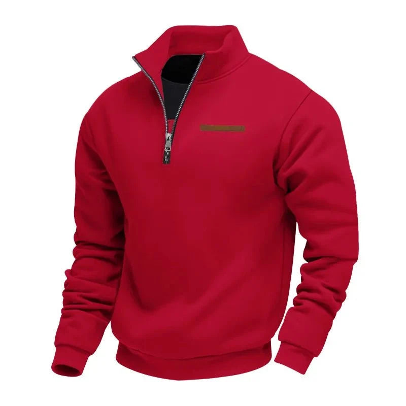 Lux | Homem Fleece Camisola Half-Zip Regular Fit