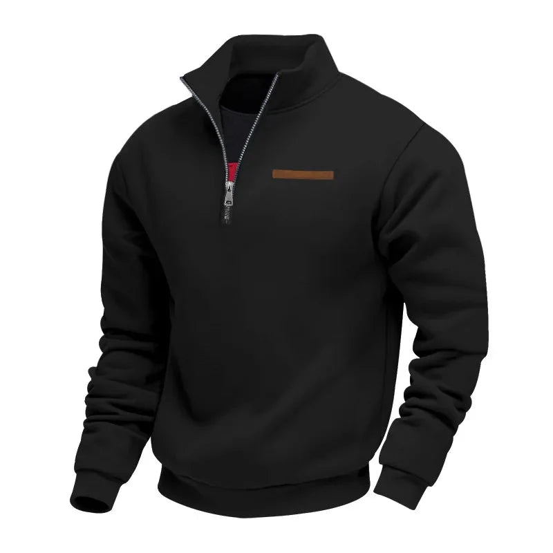 Lux | Homem Fleece Camisola Half-Zip Regular Fit