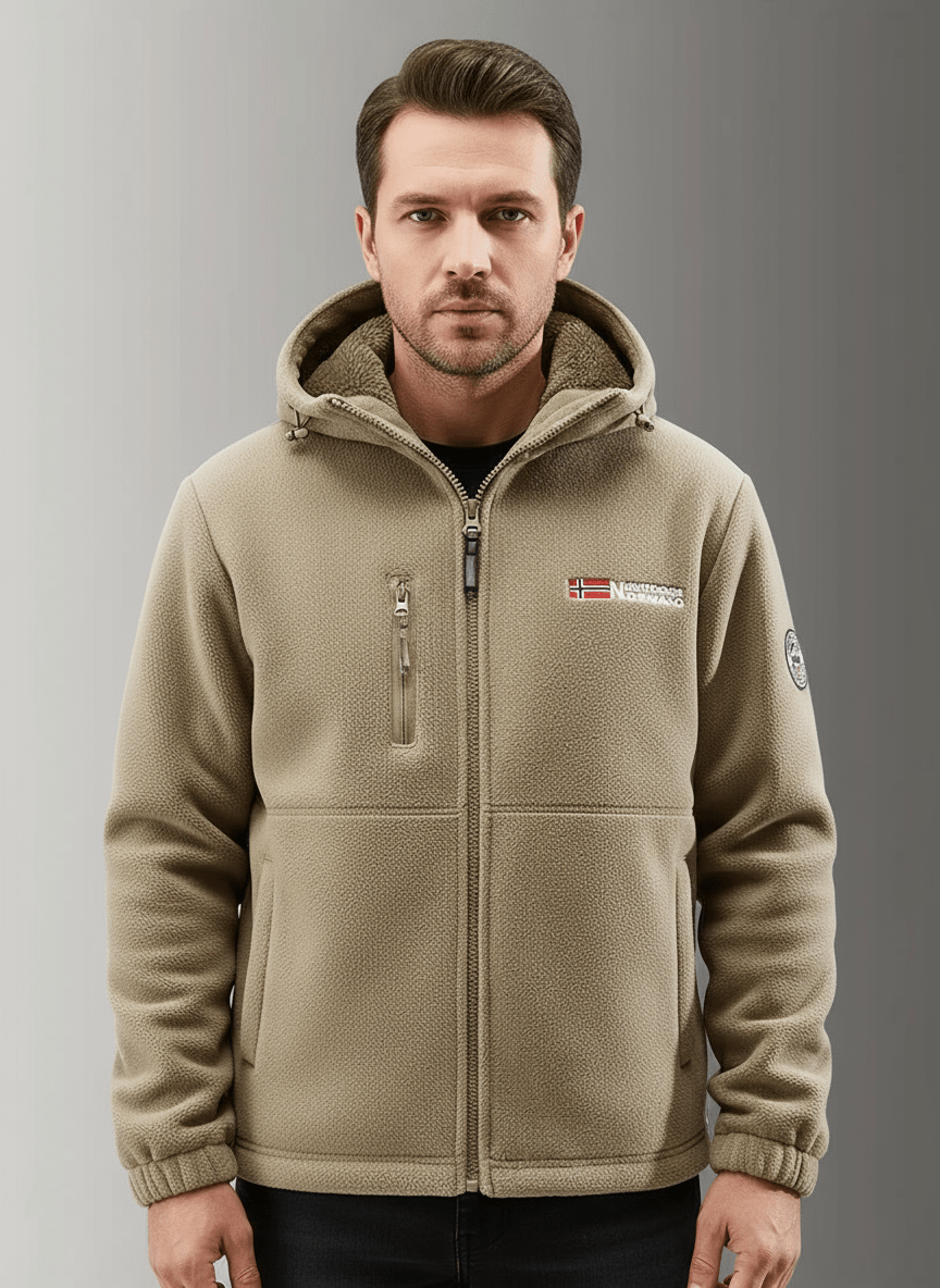 Anouk | Homem Fleece Jacket Leve e Respirável