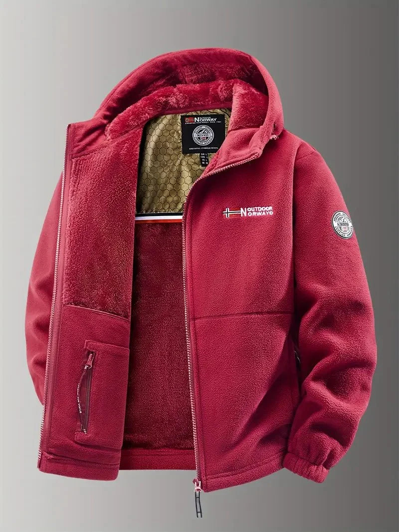 Anouk | Homem Fleece Jacket Leve e Respirável