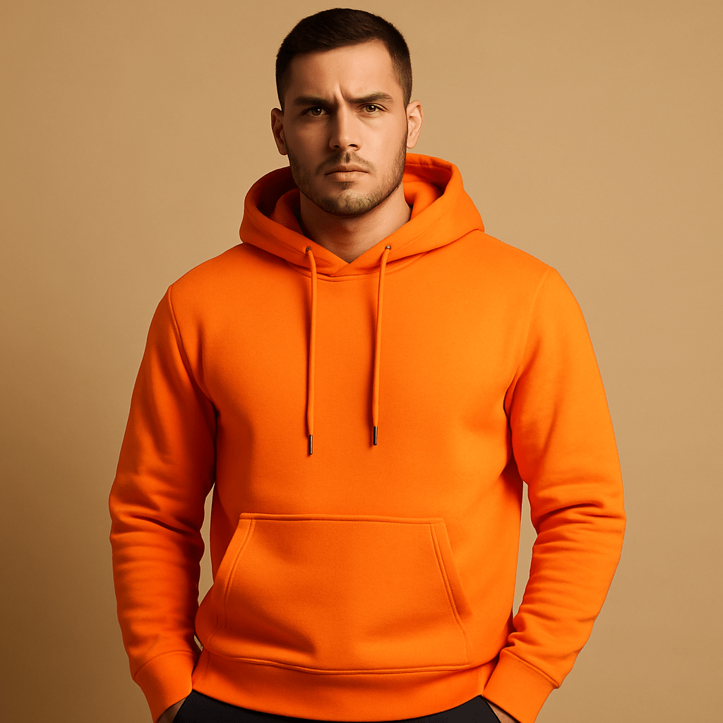 Faye | Homens Hoodie Canguru Casual Regular Fit