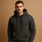 Faye | Homens Hoodie Canguru Casual Regular Fit