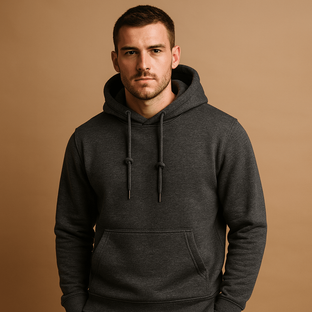 Faye | Homens Hoodie Canguru Casual Regular Fit