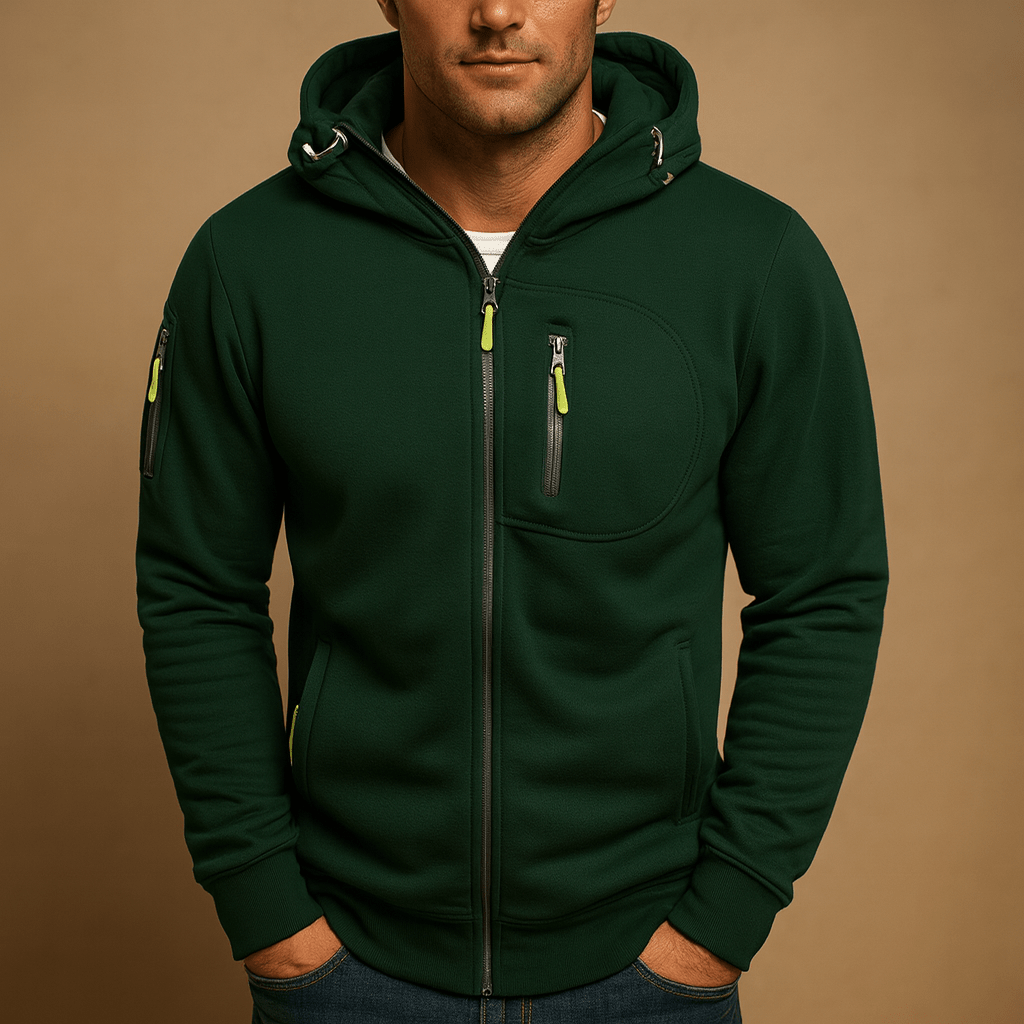 Zelda | Homem Hoodie Regular Fit com Fecho de Correr