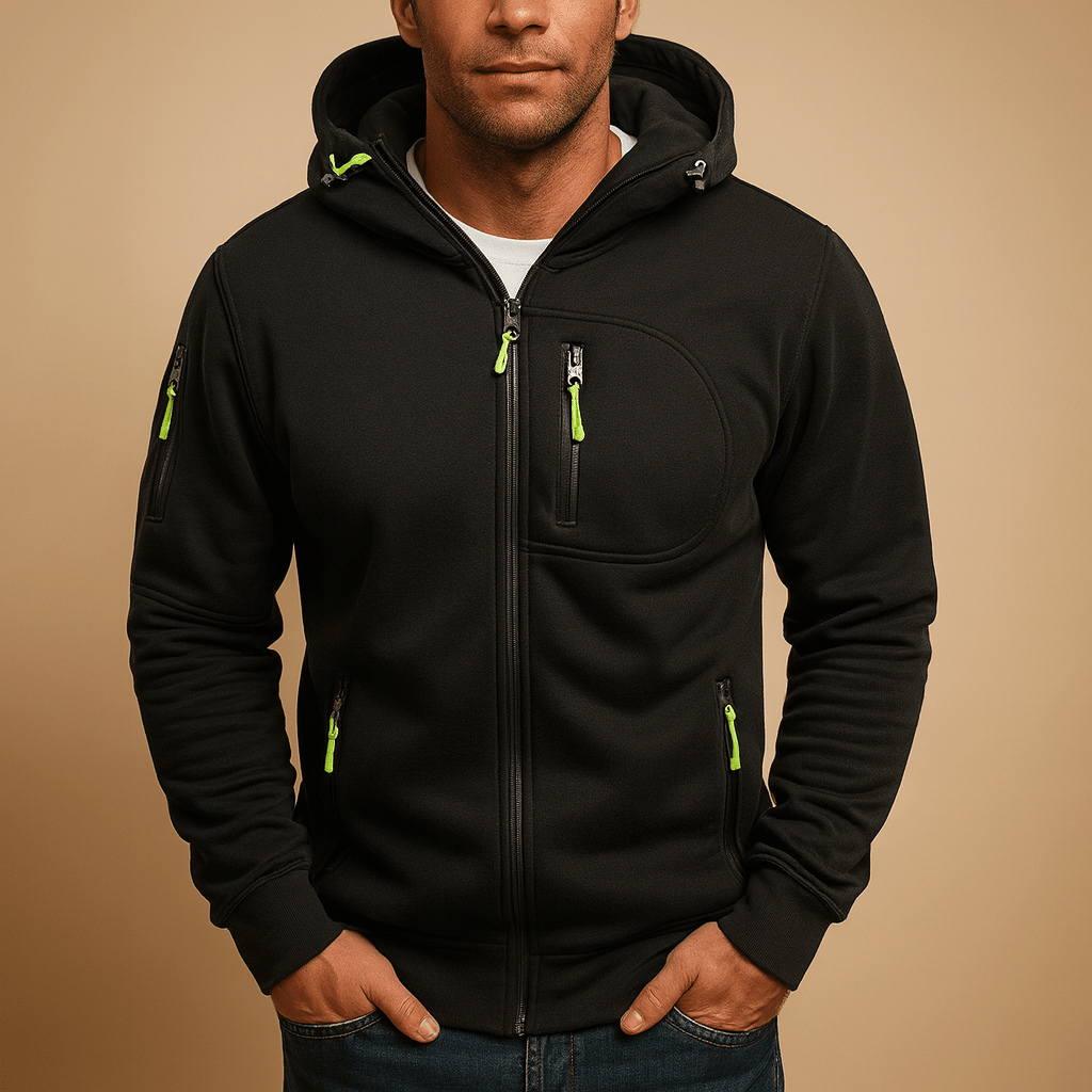 Zelda | Homem Hoodie Regular Fit com Fecho de Correr