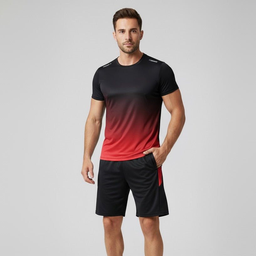 Briar | Homem Conjunto Desportivo T-Shirt Calções Respirável